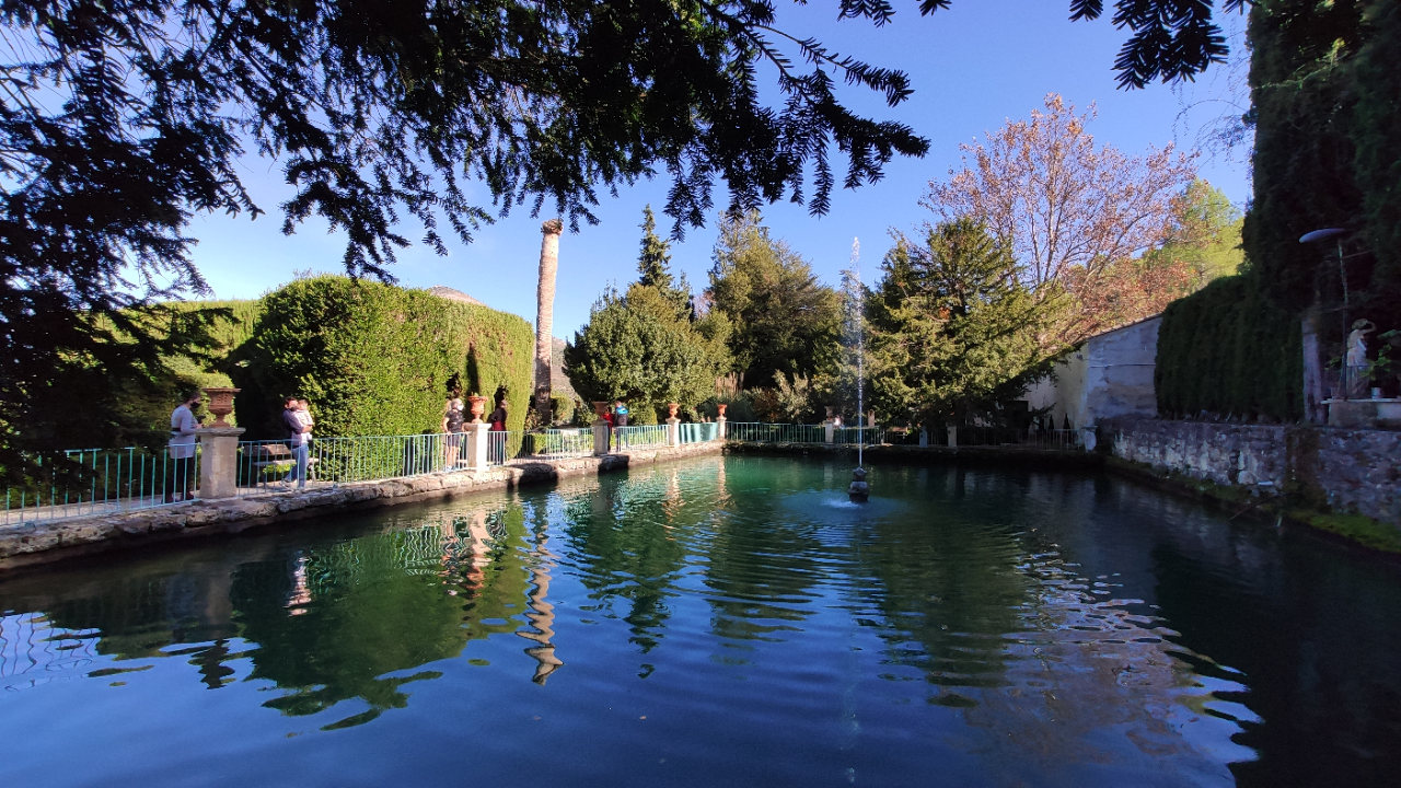 Jardín romántico de Santos en Penáguila